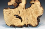 Maple burl #53-61 (15.25" wide x 1.25" high $235) VIEW 2