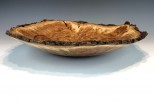 Maple burl #51-91 (17.5" wide x 3.5" high $340) VIEW 1