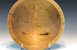 Butternut - carved rim #495 (10.25" wide x 3" high $80) VIEW 3