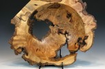 Maple burl #45-45 (14.5" wide x 3.5" high $240) VIEW 3