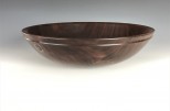 Black Walnut + bronze #489 (11.5" wide x 3.25" high $135)