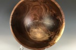 Black Walnut + bronze #494 (10.5" wide x 5" high SOLD) VIEW 3