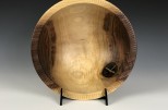Black Walnut with bronze #581 (8.75" wide x 3.5" high SOLD) VIEW 2